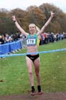 Gemma Steel wins the senior womens Liverpool Cross Challenge. David T. Hewitson/Sports for All Pics